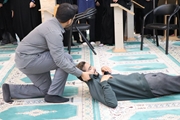 طب رزم اردیبهشت ۴۰۵  مشقِ خدمت در مسیرِ ارادت